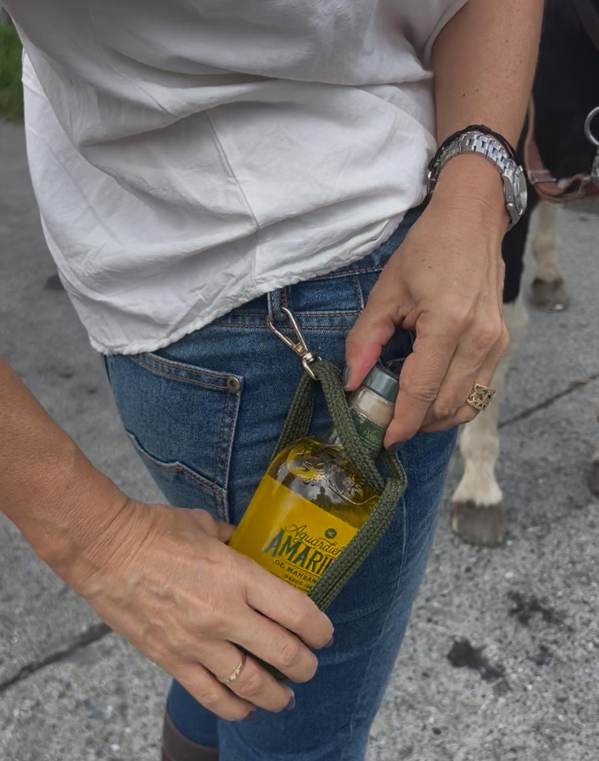 Porta botella Amarillo